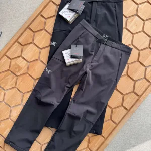 High Quality Archaeopteryx Trousers Red Softshell Fabric Fleece Urban Commuting Rock Climbing