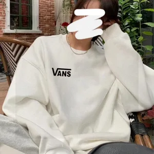AAA Vans Hoodie Black Fleece Suede Autumn