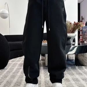Super Clone Prada Casual Trousers Black Winter