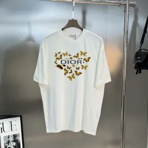 Luxury Reps Dior T-Shirt Black Cotton Pure Simple And Elegant