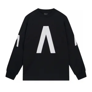 High Quality Balenciaga Long-Sleeved Ash Cotton Embroidery