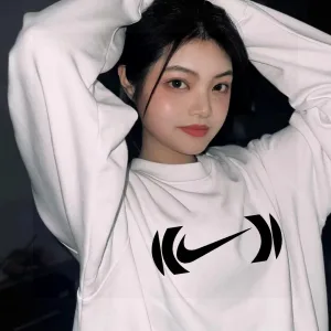Reps Nike Sweatshirt Black Fleece Suede Autumn Winter