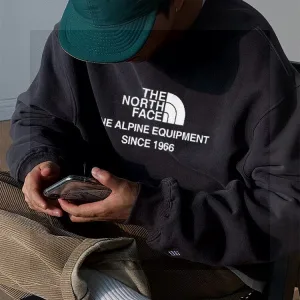 Luxury North Sweatshirt Black Fleece Autumn