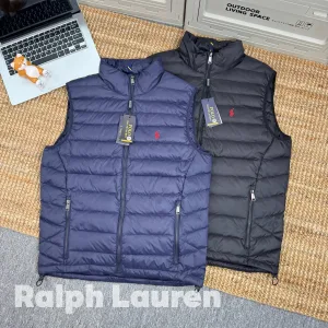 Designer AAA Ralph Lauren Coat Red Duck Down Nylon Suitable For All Body Types Embroidery