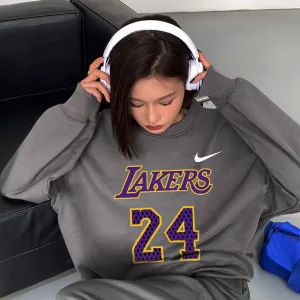 Luxury Nike Hoodie Black Fleece Suede Autumn