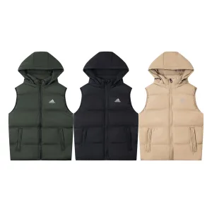 AAA Adidas Vest Green Cotton Down