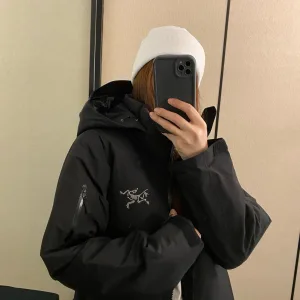 AAA Archaeopteryx Jackets Red Gore-Tex Down Mesh