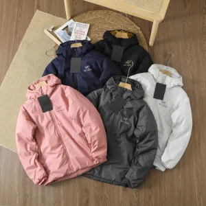 Luxury Reps Archaeopteryx Outerwear Red Polyester Nylon Spandex Fleece Woven Fabric Rock Climbing Slim Fit Patch Zippered Pocket