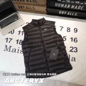 AAA Archaeopteryx Vest Ash Duck Down Nylon Fabric