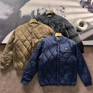 Reps Lacoste Outerwear Red Cotton Air Layer Autumn Winter Early Deep