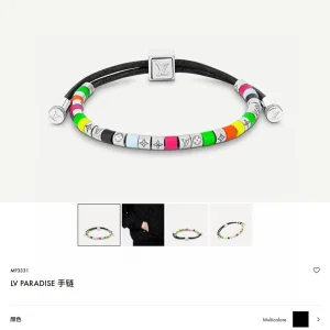 Luxury Louis Vuitton Bracelet Color Cotton