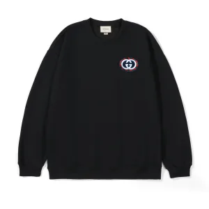 Reps AAA Gucci Hoodies Red Cotton Fleece Fabric