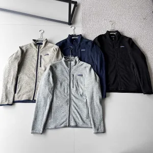Reps Patagonia Long-Sleeved Shirts Yellow Fleece Daily Commute Light Outdoor