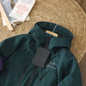 High Quality AAA Archaeopteryx Outerwear Red Gore-Tex Cotton Polyester Waterproof Membrane Relaxed Fit Adjustable Drawstring Outdoor Windproof