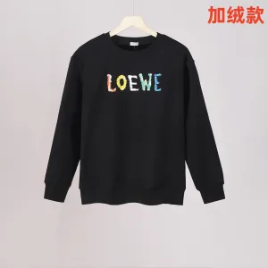 Super Clone High Quality Loewe Sweatshirt Black Fleece
