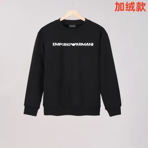 AAA Armani Sweatshirt Black Fleece