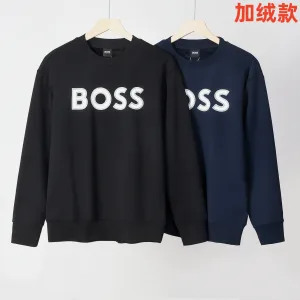 Designer Boss Sweatshirt Blue Fleece