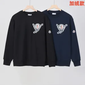 AAA Designer Monk Sweatshirt Blue Fleece