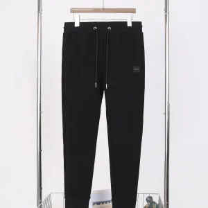 Luxury Boss Long Pants Black Fleece