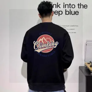 Luxury Designer North Hoodie Black Fleece Suede Autumn