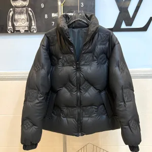 AAA Super Clone Louis Vuitton Down Jacket Black Down-Proof Fabric