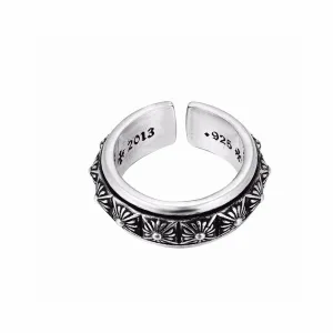 Super Clone Designer Chrome Hearts Ring Red