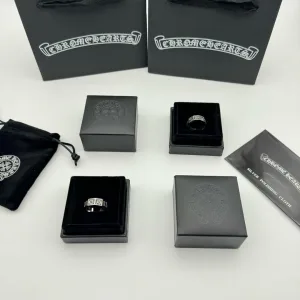 Reps Designer Chrome Hearts Ring Ash