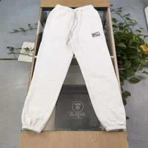 Super Clone Nike Sweatpants Red Cotton Pure Fleece Fabric