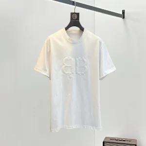 AAA Reps Balenciaga Short Sleeves Red Cotton Pure