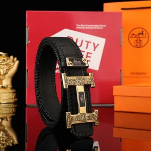 AAA Hermes Ruler Ash Deerskin High-End Quality