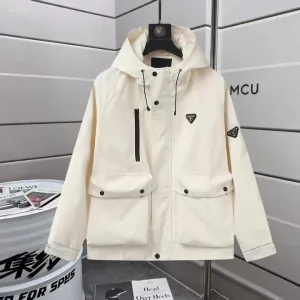 Designer Prada Outerwear Black Delicate And Soft To The Touch Autumn Winter