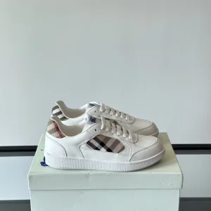 Luxury Burberry Cotton Sneakers