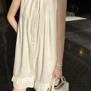 Aaa Saint Laurent Cotton Dress For Summer