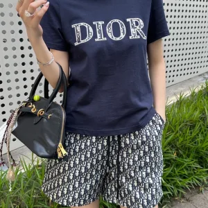 1:1 High Quality Dior Cotton Short-Sleeved Shirts For Spring