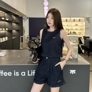 Designer Aaa Miu Miu Cotton Shorts