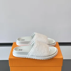 High Quality Designer Louis Vuitton Cowhide Sandals For Spring