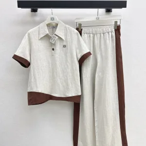 Designer High Quality Loewe Short-Sleeved Shirt