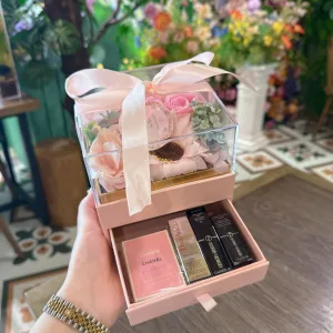 Designer Dior Perfume Red Down Acrylic Autumn Winter And
