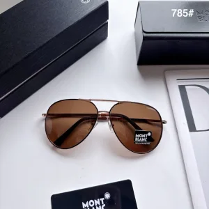Luxury Montblanc Sunglasses Blue