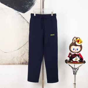 High Quality Gucci Cotton Long Pants