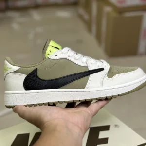 Luxury High Quality Jordan Sneakers Brown