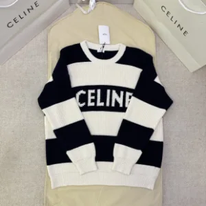 Luxury Celine Long-Sleeved Shirt Red Wool Elegant Style Premium Quality