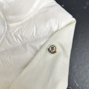 Luxury AAA Monk Down Jacket White Wool