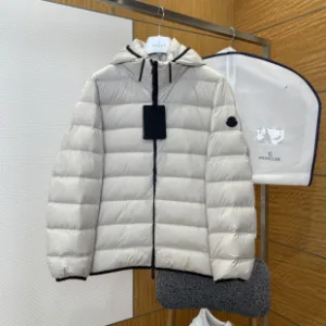 Designer Moncler Down Jacket Black Duck Polyester Nylon Fiber