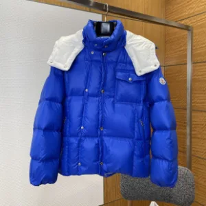 Luxury Super Clone Moncler Down Jacket Red Feather Goose Duck Nylon