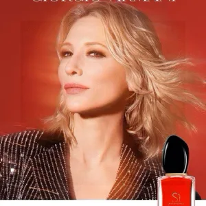 Reps Armani Perfume Red Elegant Temperament