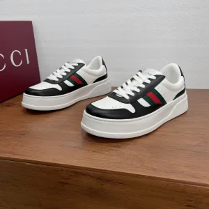 Luxury Gucci Calfskin Sneakers For Fall