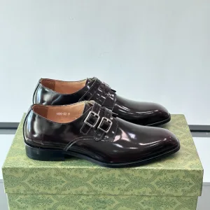 1:1 Aaa Gucci Cowhide Leather Shoes
