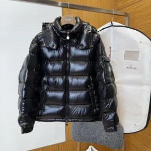 AAA Moncler Coat Red Duck Down Nylon Winter
