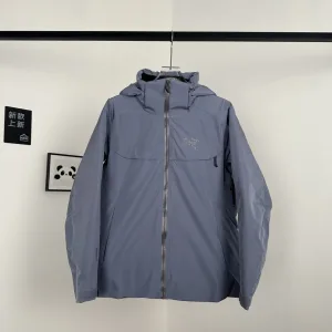 Reps Designer Archaeopteryx Jackets Red Gore-Tex Duck Down Nylon Mesh Fabric Winter Hidden Pocket Zippered